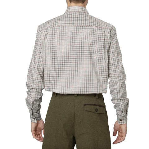 Koszula Seeland Oxford Shooting Shirt Classic blue / Classic brown check Seeland