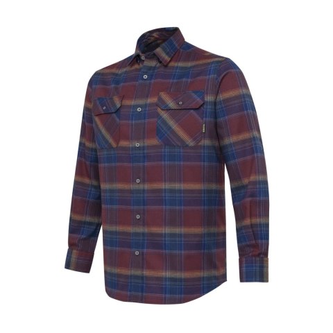 Koszula flanelowa męska Beretta Cadet Burgundy Check Beretta
