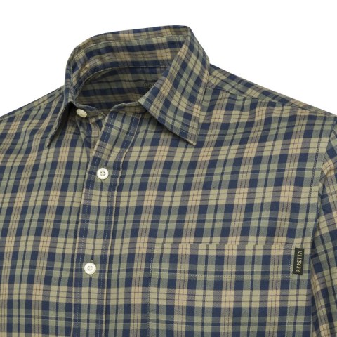 Koszula męska Beretta Bryggen Blue & Sand Check Beretta