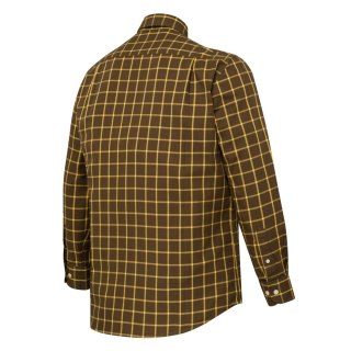 Koszula męska Beretta Bryggen Shirt Brown & Yellow Check Beretta