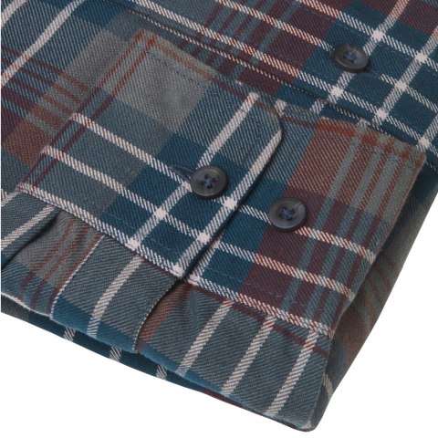 Koszula męska Chevalier Falcon Flannel Rust checked Chevalier