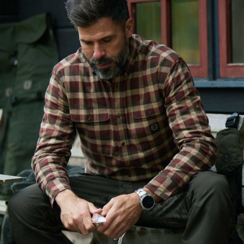 Koszula męska Chevalier Heron Holly Green Checked Chevalier