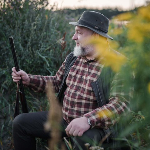 Koszula męska Chevalier Heron Holly Green Checked Chevalier