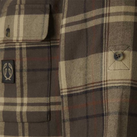 Koszula męska Chevalier Heron Soil Brown Checked Chevalier
