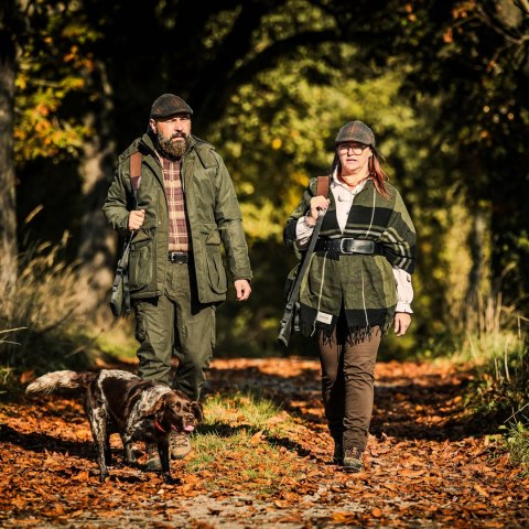 Koszula męska Chevalier Heron Soil Brown Checked Chevalier