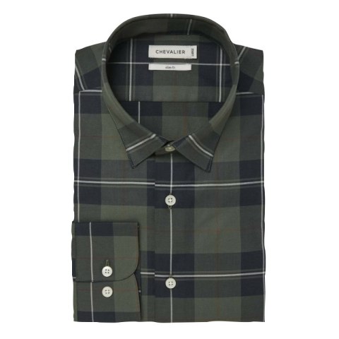 Koszula męska Chevalier Limefield Contemporary Fit Check Dark Chevalier