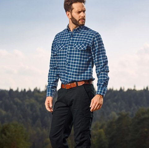 Koszula męska Tagart Fern niebieska Tagart