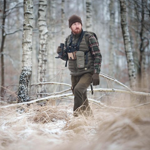 Koszula męska Tagart Jukon, flanelowa, zielona w biało-czerwoną kratę Tagart