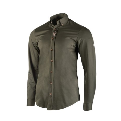 Koszula męska Tagart Koziołek ciemnozielona Tagart