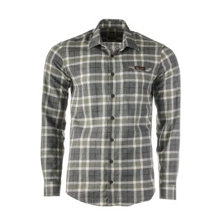 Koszula męska Tagart Moss slim, flanelowa, w zieloną kratę Tagart