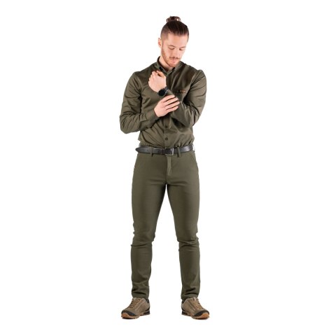 Koszula męska Tagart Porto slim zielona Tagart