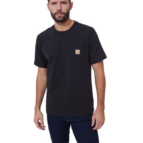 Koszulka Carhartt K87 Pocket - black Carhartt