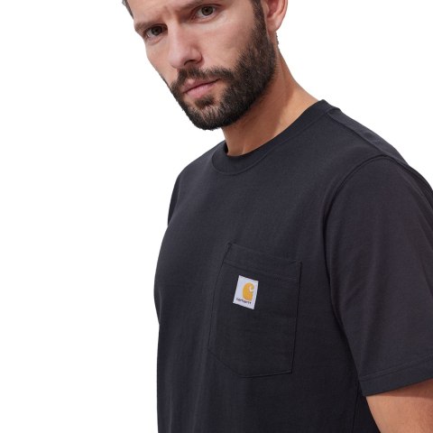 Koszulka Carhartt K87 Pocket - black Carhartt