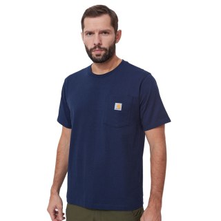 Koszulka Carhartt K87 Pocket - navy Carhartt
