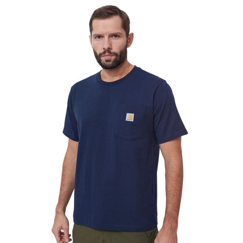 Koszulka Carhartt K87 Pocket - navy Carhartt