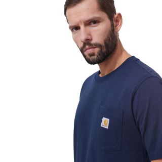 Koszulka Carhartt K87 Pocket - navy Carhartt