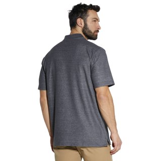 Koszulka Carhartt Polo Midweight Pocket - carbon heather Carhartt