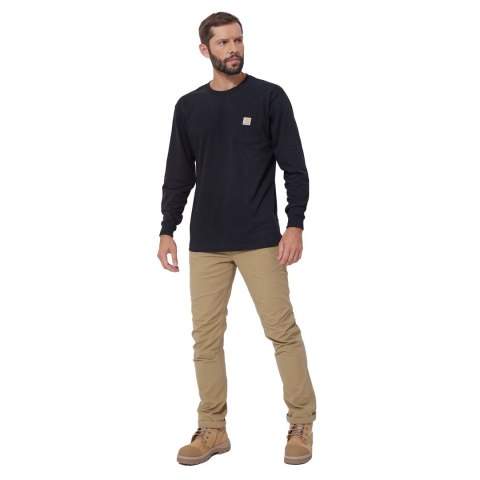 Koszulka Carhartt Workwear Pocket Long Sleeve - black Carhartt