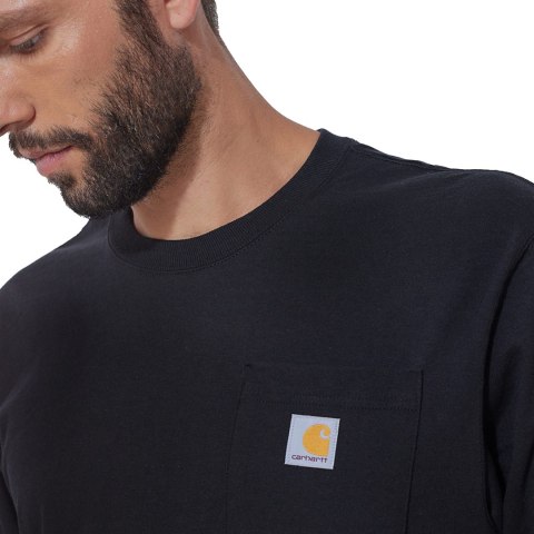 Koszulka Carhartt Workwear Pocket Long Sleeve - black Carhartt