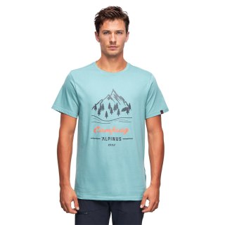 Koszulka męska Alpinus Polaris miętowa Alpinus