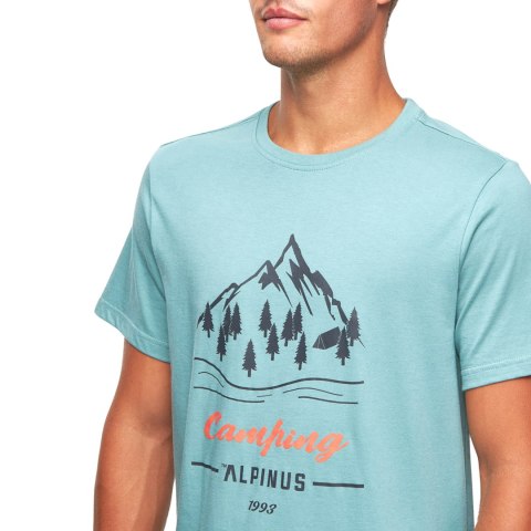 Koszulka męska Alpinus Polaris miętowa Alpinus