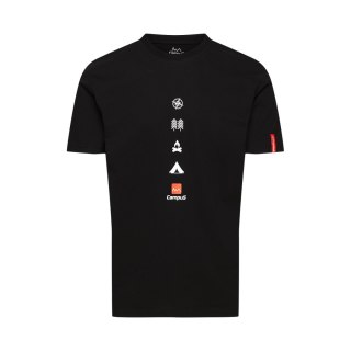 Koszulka męska Campus Aerin, czarna Campus