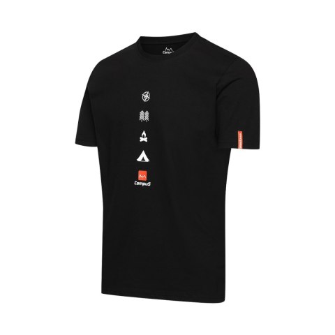 Koszulka męska Campus Aerin, czarna Campus