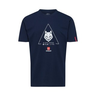 Koszulka męska Campus Cohorn, granatowa Campus