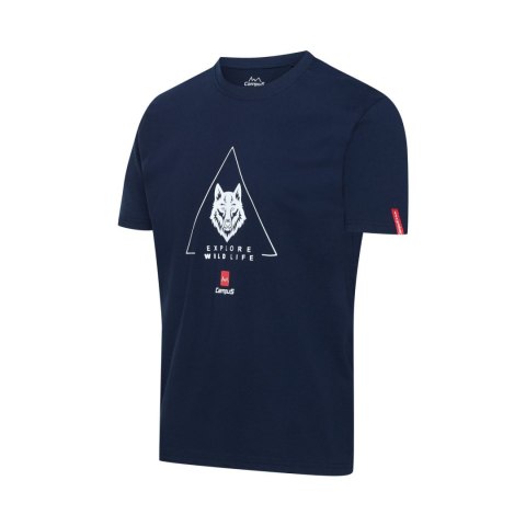 Koszulka męska Campus Cohorn, granatowa Campus