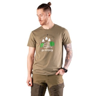 Koszulka męska Tagart FNT CAMP beżowa Tagart