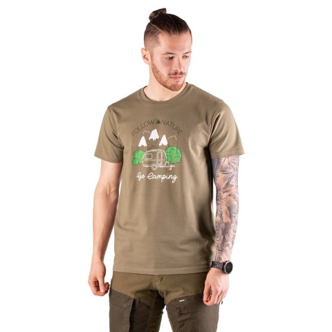 Koszulka męska Tagart FNT CAMP beżowa Tagart