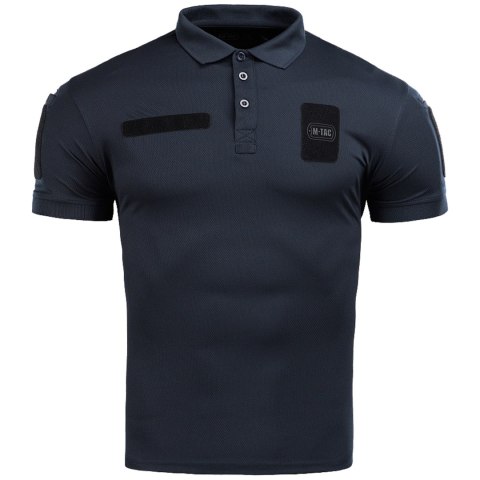 Koszulka męska polo M-Tac Elite Tactical Coolmax granatowa M-Tac