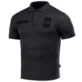 Koszulka polo męska M-Tac Elite Tactical Coolmax czarna M-Tac