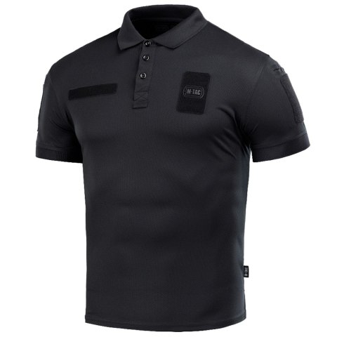 Koszulka polo męska M-Tac Elite Tactical Coolmax czarna M-Tac