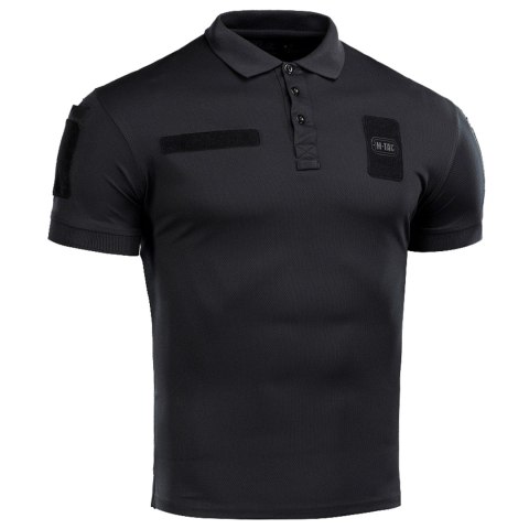 Koszulka polo męska M-Tac Elite Tactical Coolmax czarna M-Tac