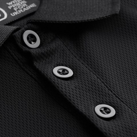 Koszulka polo męska M-Tac Elite Tactical Coolmax czarna M-Tac