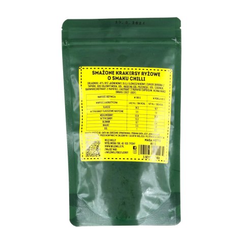 Krakersy ryżowe Wild Willy Chilli 60 g Wild Willy