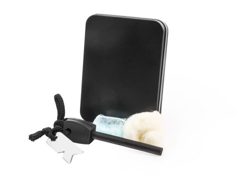 Krzesiwo z zestawem rozpalającym w etui MFH - Max Fuchs