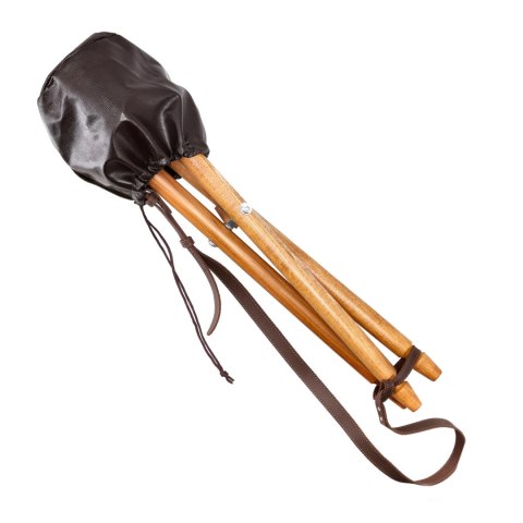 Krzesło Acropolis z siedziskiem z naturalnego futra bobra Acropolis