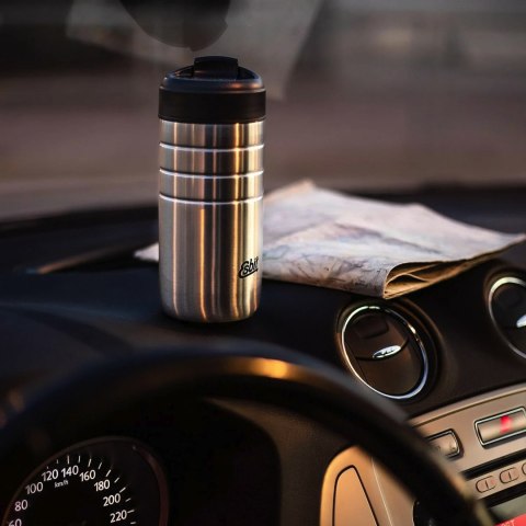 Kubek termiczny Esbit Majoris Thermo Mug Flip Top 450ml - silver Esbit