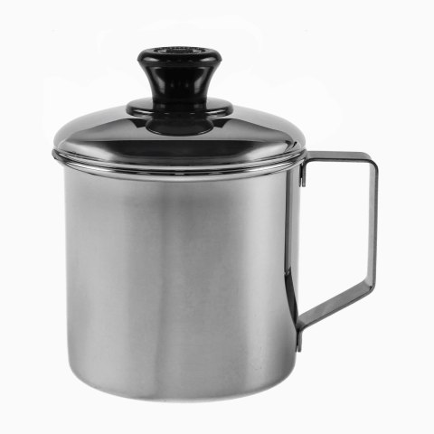 Kubek stalowy Zebra Thailand 12 cm z pokrywką Zebra Thailand