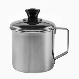 Kubek stalowy Zebra Thailand 9 cm z pokrywką Zebra Thailand