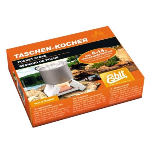 Kuchenka turystyczna Esbit Stove mała (6 x 14 g) Esbit
