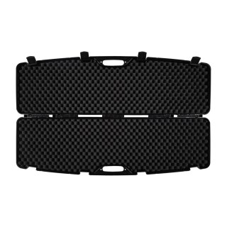 Kufer na broń Megaline 130x35x12 czarny klamry Megaline