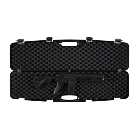 Kufer na bron Megaline czarny 110x25x11 cm zamek Megaline