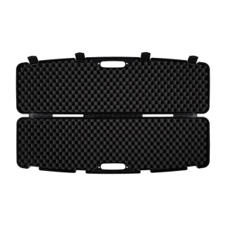 Kufer na bron Megaline czarny 118x30x11cm klamry Megaline