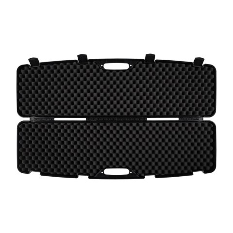 Kufer na bron Megaline czarny 118x30x11cm klamry Megaline