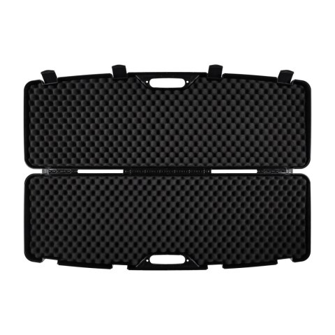 Kufer na bron Megaline czarny 118x35x11cm klamry Megaline