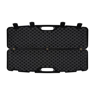 Kufer na bron Megaline czarny 97x25x10 cm klamry Megaline