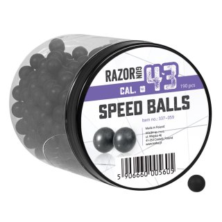 Kule gumowe RGun 43 kal. .43 / 190 szt. do Umarex M&P9c TPM1 PPQ RGun